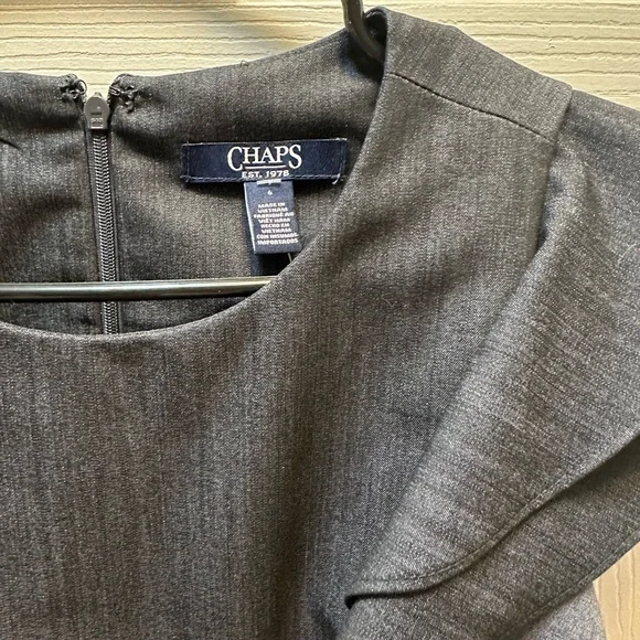 Dark denim Chaps dress - Picture 2 of 3